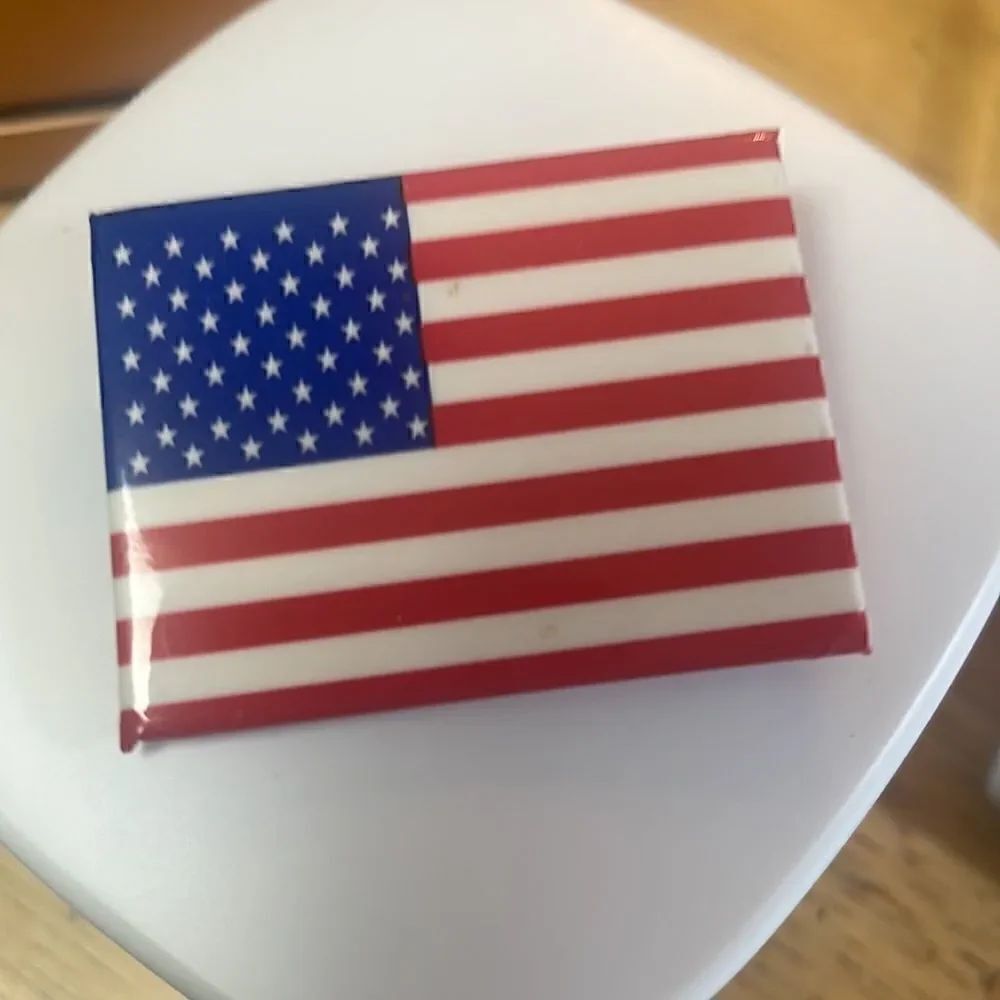 Patriotic Flag Brooch  